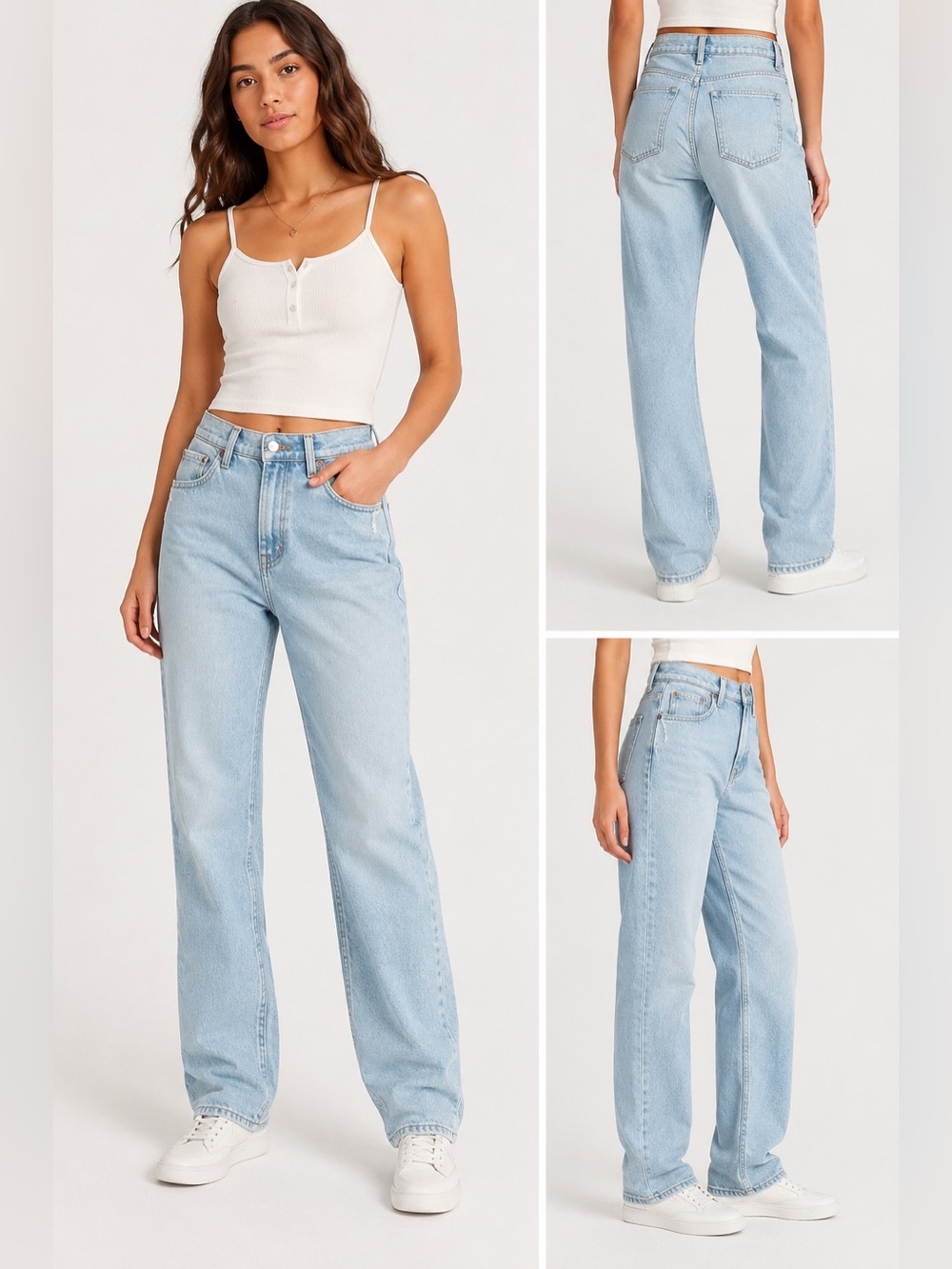 Abercrombie & Fitch The 90’s Straight Ultra High Rise Jeans Curve Love 31/12